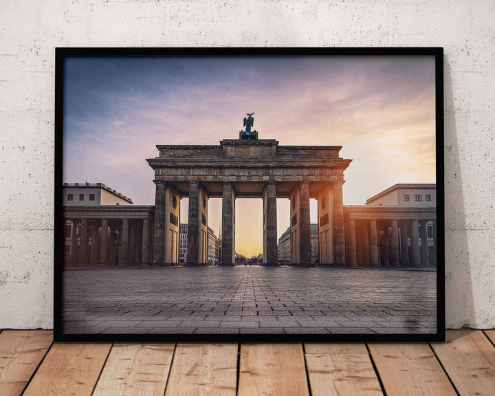 Brandenburg Gate Berlin, Germany Framed Print, Canvas, Poster