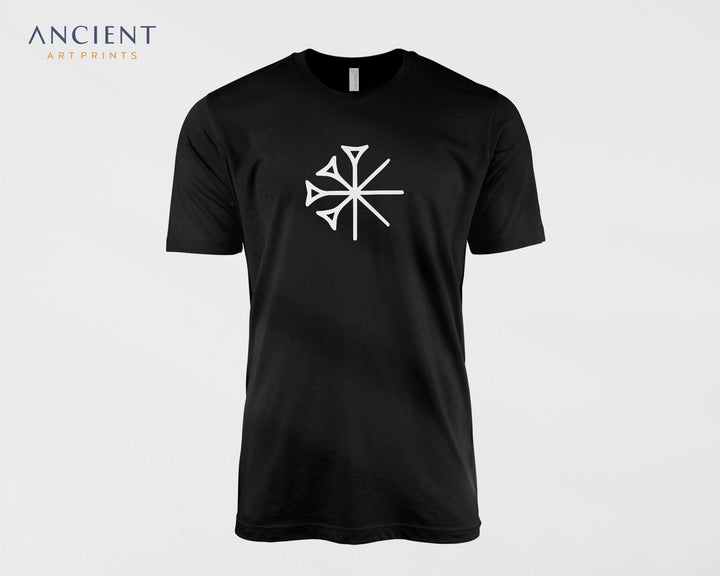 Dingir (God/Deity) Cuneiform Unisex T Shirt - Babylon | Sumerian | Assyrian | Akkadian | Mesopotamian | Anunnaki - Ancient History Clothing