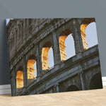 Arches of the Roman Colosseum Framed Print, Canvas, Poster