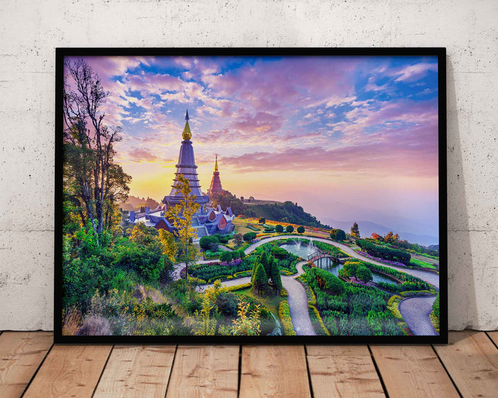 Doi Inthanon, Chiangmai Framed Print, Canvas, Poster