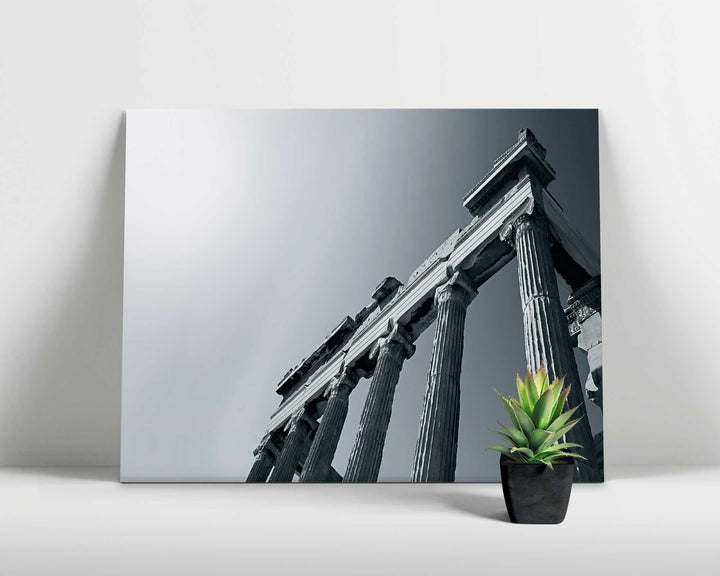 Greek Temple Ruins Framed Print, Canvas, Poster