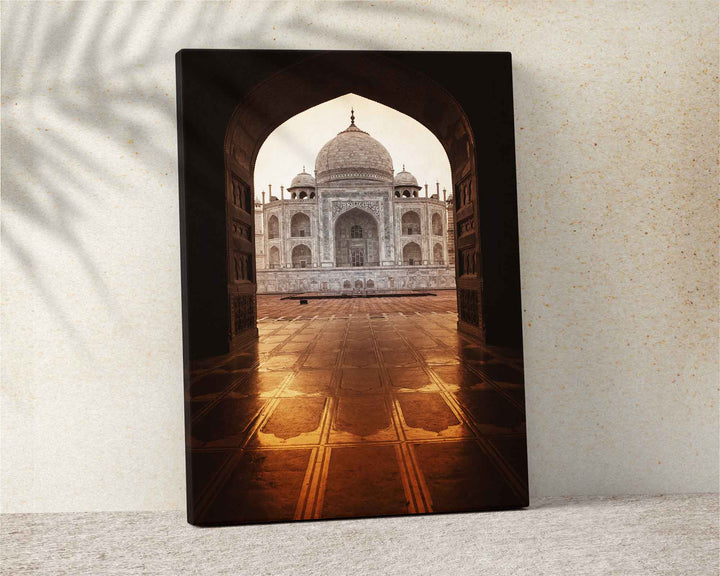 Taj Mahal, Agra, India Framed Print, Canvas, Poster